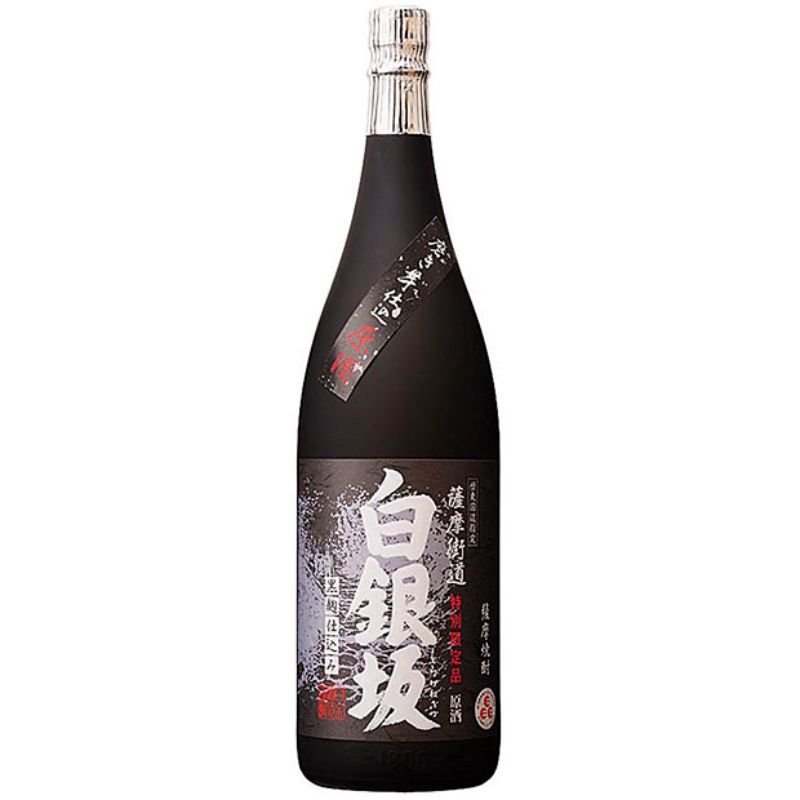 【6月限定】白銀坂黒(化粧箱入り) 1800ml