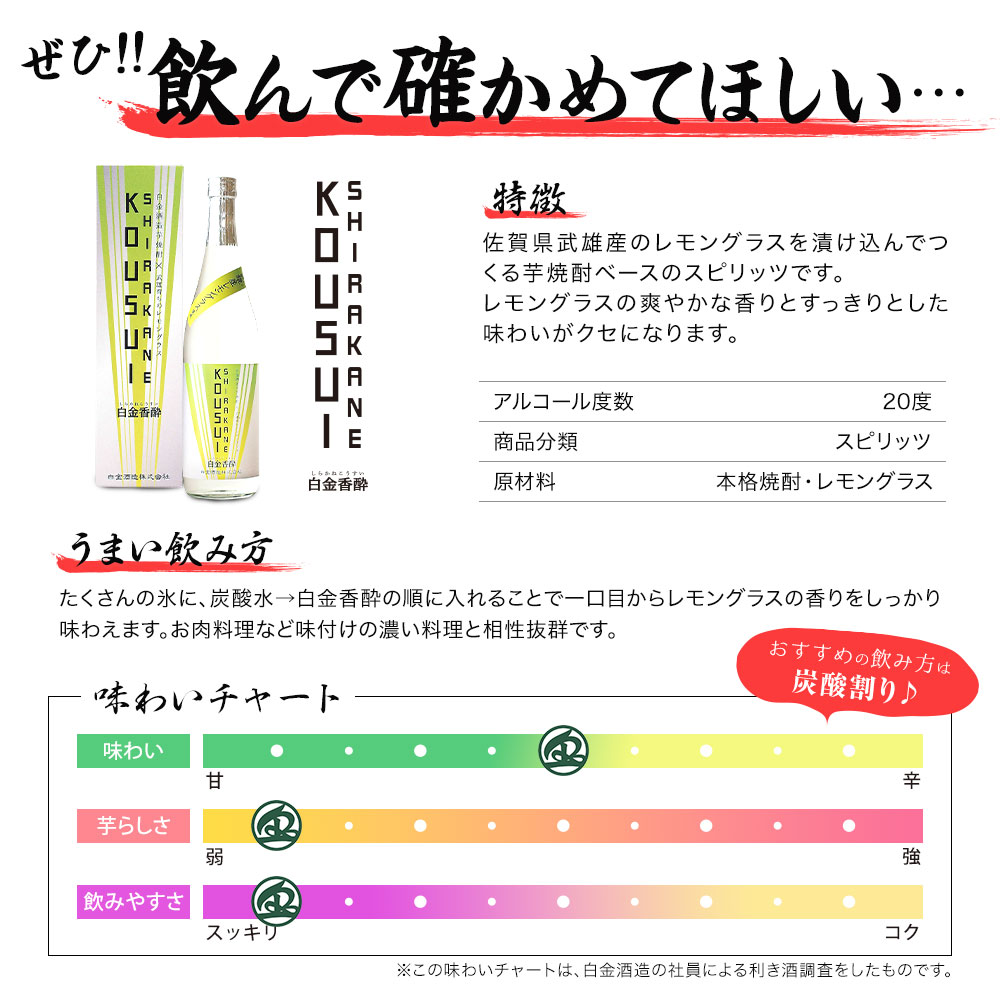 【ポイント5倍】白金香酔720ml 12本セット