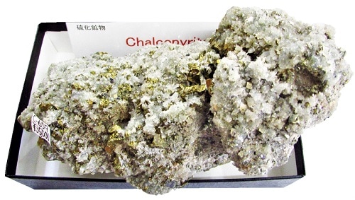 C-659 黄銅鉱(Chalcopyrite) | 硫化鉱物,東日本 | Mineral Shop たんくら