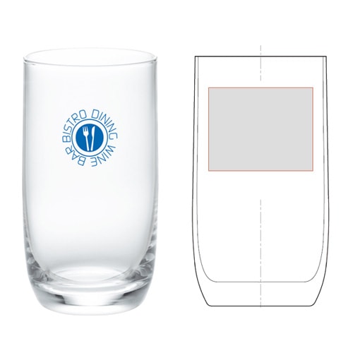 名入れグラス／３００ｍｌタンブラー（オリジナルプリント）／容量３００ｍｌ