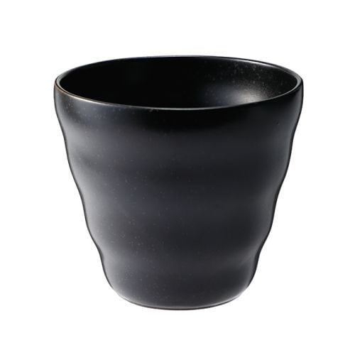 焼酎・日本酒アイテム（陶器）／美濃里ロックグラス黒　４個入／容量３２０ｍｌ　