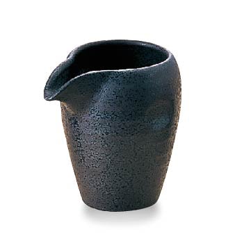 焼酎・日本酒アイテム（陶器）／黒備前片口（小）　４個入／容量１９０ｍｌ　
