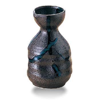 焼酎・日本酒アイテム（陶器）／黒なまこ大徳利　４個入／容量２７０ｍｌ　