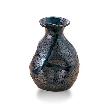 焼酎・日本酒アイテム（陶器）／黒なまこ小徳利　４個入／容量１７０ｍｌ　