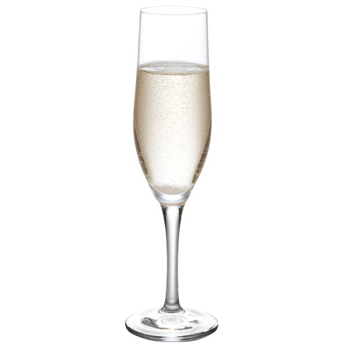 シャンパングラス／シャンパン（全面イオン強化）　６個入／容量１６５ｍｌ　【食器洗浄機対応】　