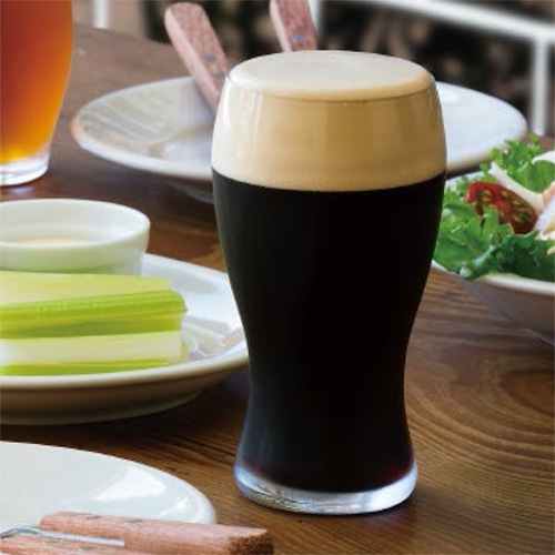 ビールグラス・クラフトビール向け／クラフトビアグラス　重厚Ｍ　３個入／容量３８０ｍｌ　【食器洗浄機対応】