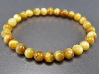天然石ミルキーゴールデンタイガーアイ約6mm強ブレスレット|タイガーアイ（虎目石・多色）|石種別で探す