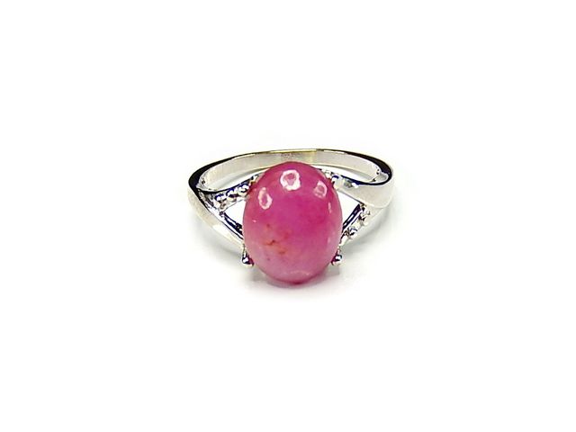 AA+ルビー指輪リング天然石7月誕生石約17.5号石街U0073 | 石種別で探す