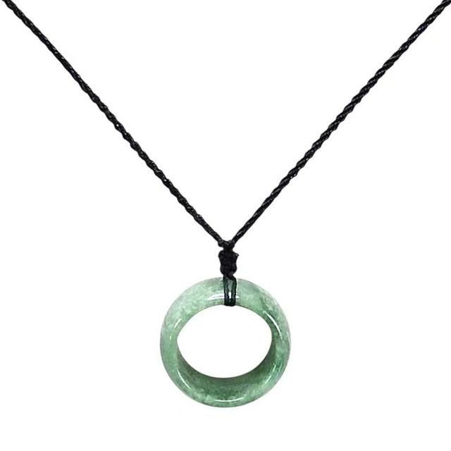厳選濃い目ひすい指輪ネックレス本翡翠ジェダイト天然石守護五徳 | 石
