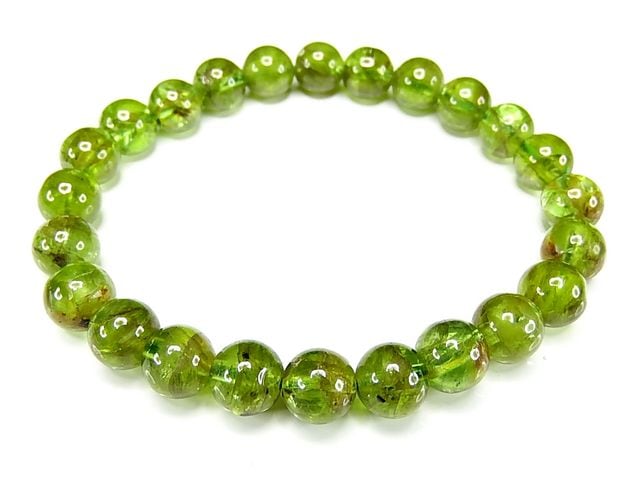 ペリドットブレスレット【天然石 宝石ランク】 ペリドットブレスレット【天然石 宝石ランク】 天然石 宝石