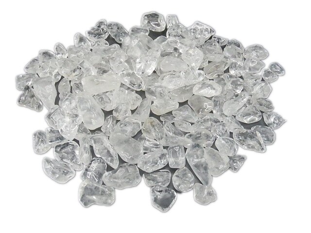 天然　水晶　開運　浄化 開運浄化用水晶さざれ本物天然水晶天然石100g中大サイズ | 石