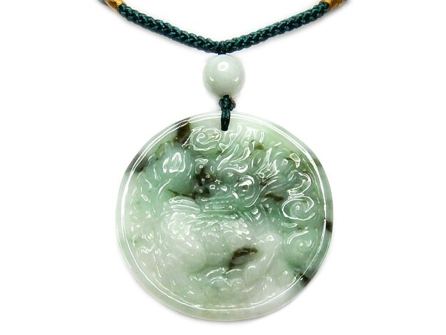 本翡翠 立体麒麟ネックレス、置き物 【公式通販】