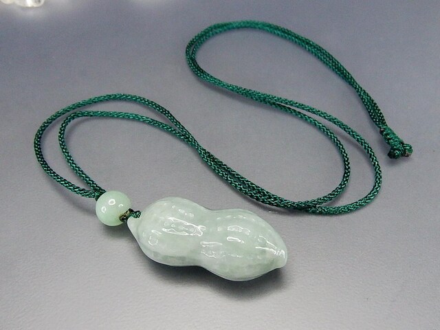 天然石 翡翠ネックレス 18k NO272 持ち帰れる 