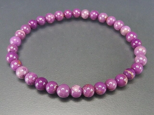 フォスフォシデライト約5mmブレスレットAAレア色天然石精神安定 | 石