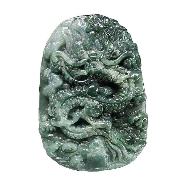 超美品‼️新入荷❣️天然A貨翡翠　レアル、氷藍水龍神様彫りバングル　鑑定書付き 超美品‼️新入荷❣️天然A貨翡翠レアル、氷藍水龍神様彫り