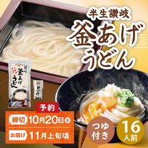 【予約・11月上旬頃発送】KDM-8 半生讃岐釜あげうどんつゆ付【送料込※】
