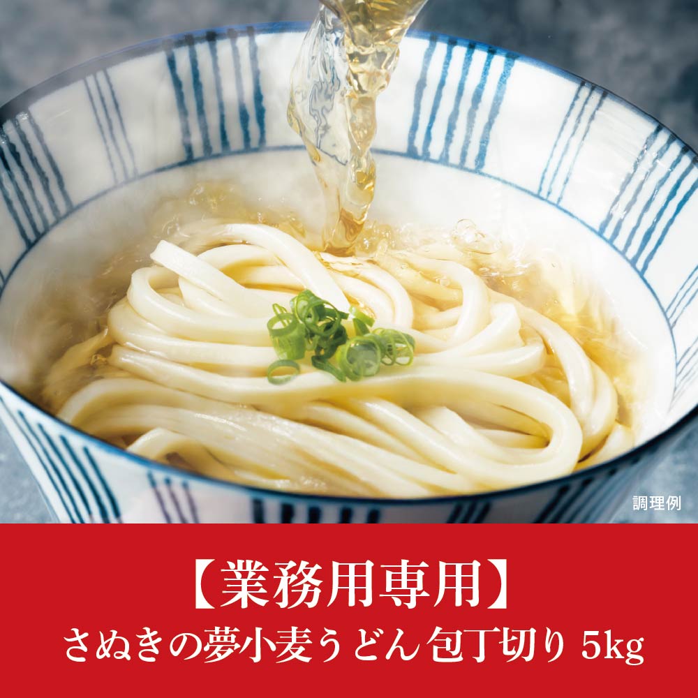 【業務用専用】業務用さぬきの夢うどん包丁切５㎏