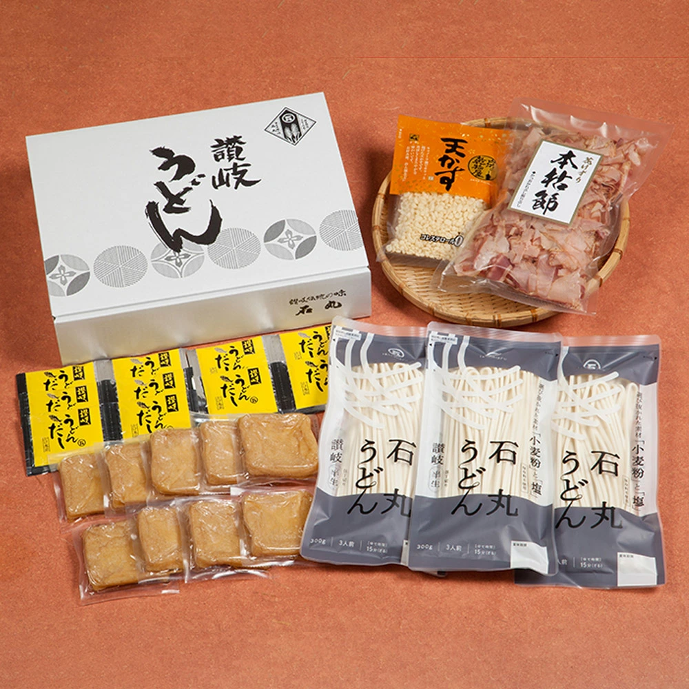 S-2 きつねうどんセット【送料込※】 【公式】石丸製麺の讃岐うどん通販
