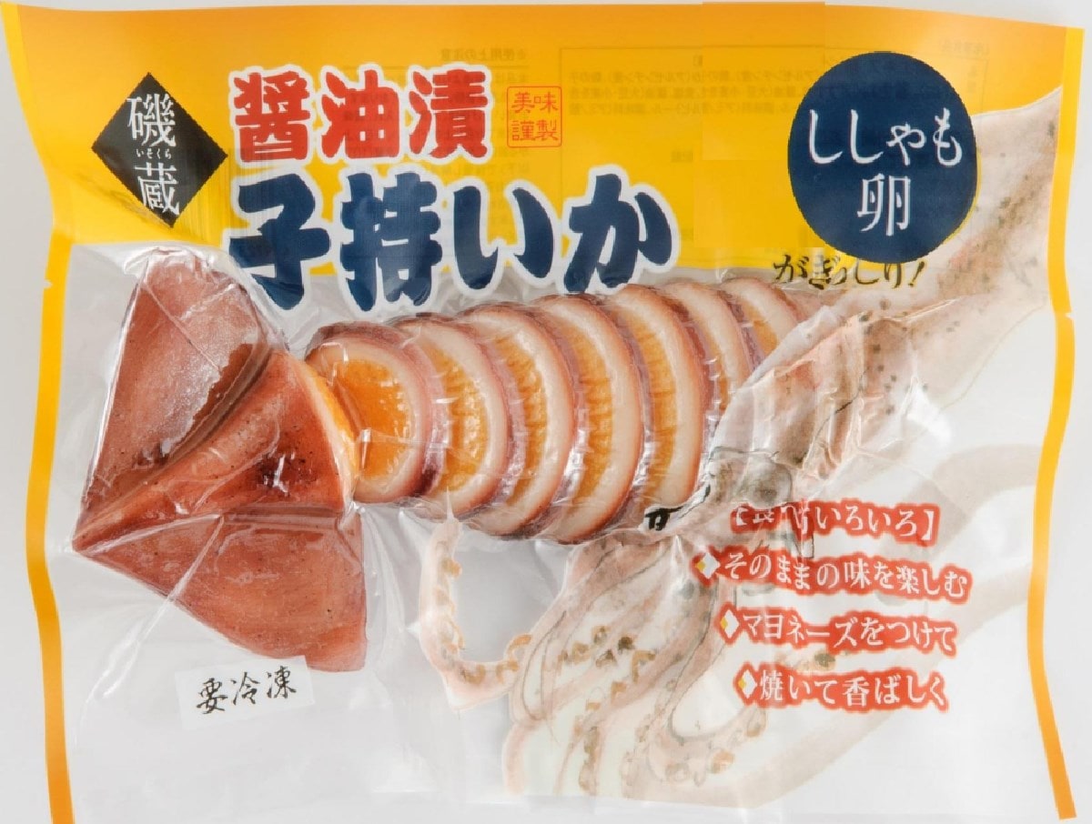 子持いか4本セット （醤油漬×2、明太風×2） いか ししゃも 数の子