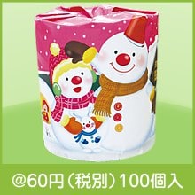 雪だるまトイレット1ロールダブル（27.5ｍ）