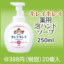 キレイキレイ　薬用泡ハンドソープ250ml|300円〜399円|予算で選ぶ