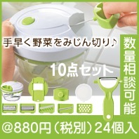 クイックチョッパー オールインワン10点セット|800円〜899円|予算で選ぶ