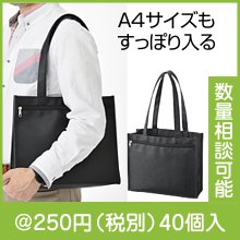 スタイリッシュ　レッスンバッグ（A4サイズ）