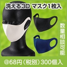 洗える3D マスク（1枚）