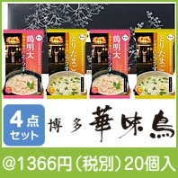 博多華味鳥フリーズドライ雑炊ギフトセット(MHZ-4A)