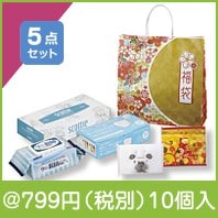 華福袋プレミアム除菌5点セット