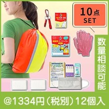 女性用備蓄10点セット