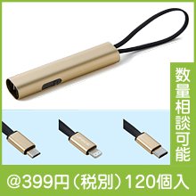 3in1充電ケーブル|300円〜399円|予算で選ぶ