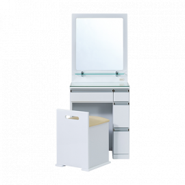 【アウトレット】ISSEIKI RUSHIART-2 60 DRESSER (WH)|ドレッサー・鏡|商品カテゴリ