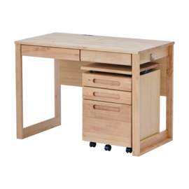 ISSEIKI KIDS【SET】L-DESK DESK+WAGON (NA) 2点SET|学習机・デスク|商品カテゴリ