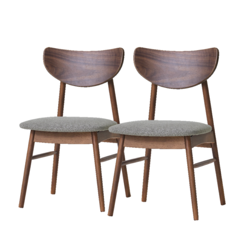 ISSEIKI【SET】CLONE DINING CHAIR 2脚SET (RW-MBR-SGY)