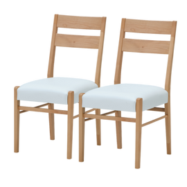 ISSEIKI【SET】ERIS PLUS-4 DINING CHAIR 2脚SET (AL-NA-WH)|チェア・椅子|商品カテゴリ