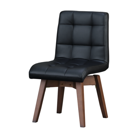 ISSEIKI VOLAN DINING CHAIR (RW-MBR-PVC-BK)