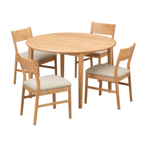 ISSEIKI 【SET】PUINE DINING 5SET (DT+DC×4)(AL-NA-04BE)