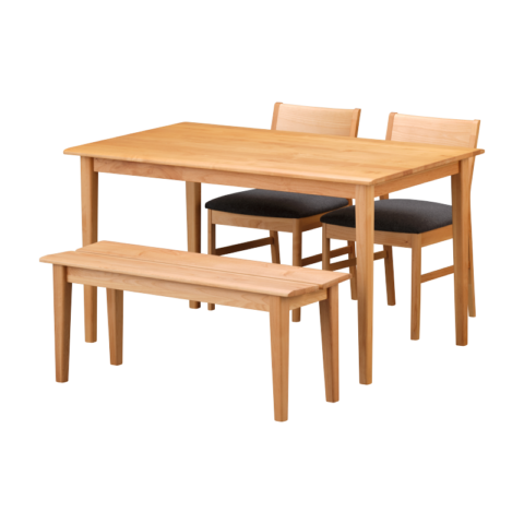 美品　ダイニングテーブルセット　4人掛け　ISSEIKI 一生紀 ダイニングテーブル 4人 丸テーブル 円形 110cm 北欧