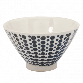 【アウトレット】aiyu×IFS オリジナル aiyu×IFS オリジナル 茶碗 (小) 大小霰 (BK)|雑貨|商品カテゴリ