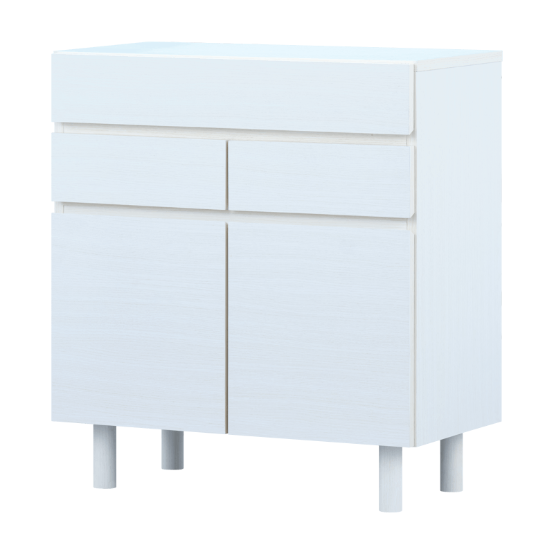 ISSEIKI BASIC PLUS-21 LIVING BOARD 70 (OK-WH)