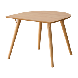ISSEIKI LUNETTE DINING TABLE 90 (WO-V-NA)|テーブル|商品カテゴリ