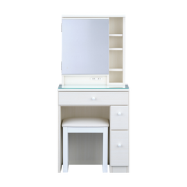 ISSEIKI PANELA-2 DRESSER 1MENKYO 60 (BOX) (MF-WH)|ドレッサー・鏡|商品カテゴリ