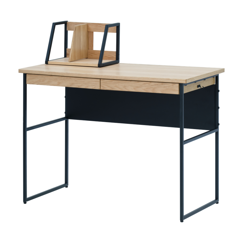 ISSEIKI KIDS【SET】FERRO DESK 100+BOOK STAND (WO-V-NA-BK) 2