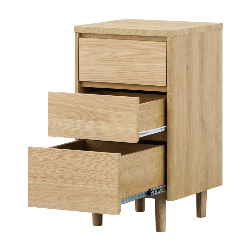 ISSEIKI MUSE チェスト LC40-3 ウォルナット 3段収納 ISSEIKI MUSE-3 LC 40-3 (WN-V-MBR) | 【公式オンラインショップ