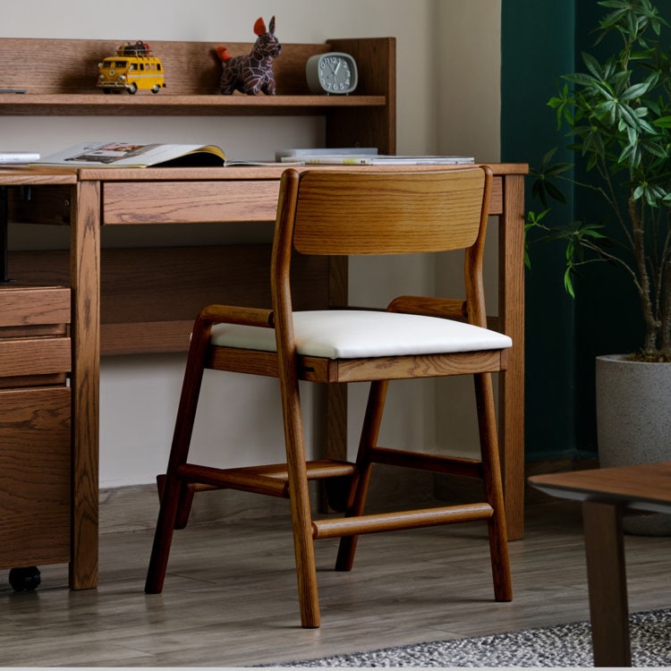極美品 一生紀 イッセイキ キッズ フィオーレ デスク チェア オーク 学習椅子 ISSEIKI KIDS FIORE-OAK DESK CHAIR (NA-WH) | 【公式オンライン