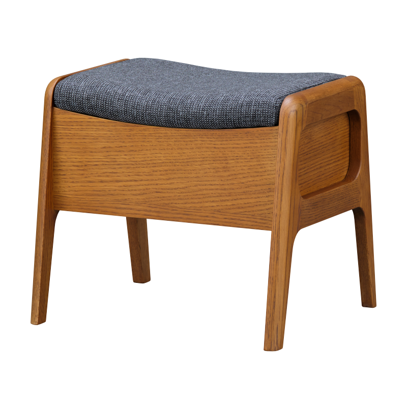 ISSEIKI ROCCO BOX STOOL (OAK-DGY) | 【公式オンラインショップ