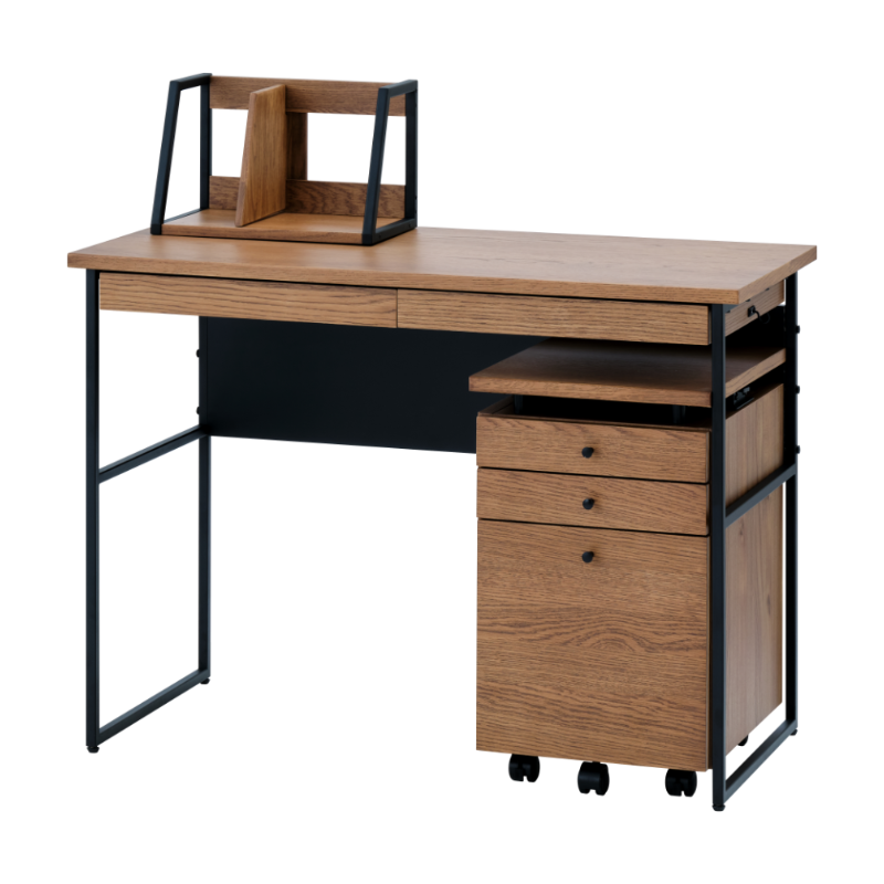 一世紀　デスク　FERRO ISSEIKI 【SET】FERRO-2 DESK 100+WAGON 35+BOOK STAND 3点SET