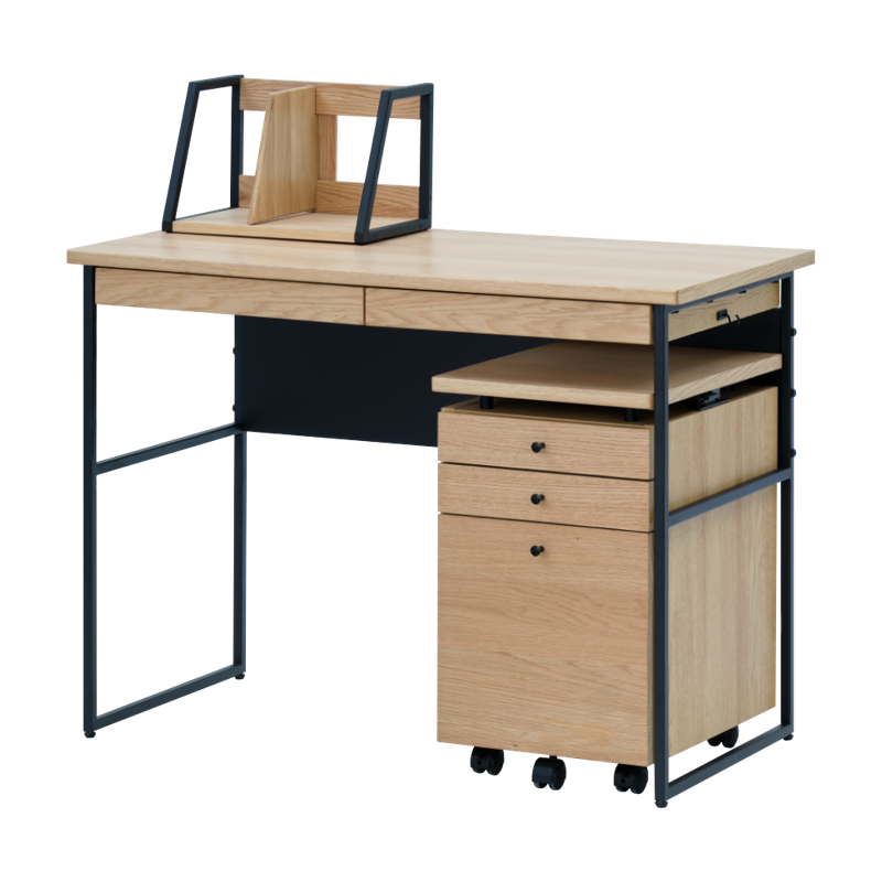 一世紀　デスク　FERRO ISSEIKI 【SET】FERRO-2 DESK 100+WAGON 35+BOOK STAND 3点SET