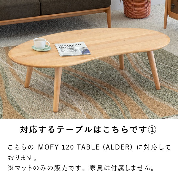 PS mat テーブルマット 製品保護用品】PSマット 2mm 変形特注 80×121～135cmテーブル用